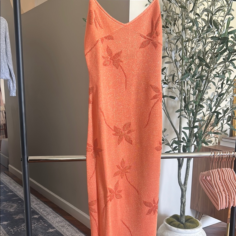 NEW WHITE FOX ORANGE MAXI